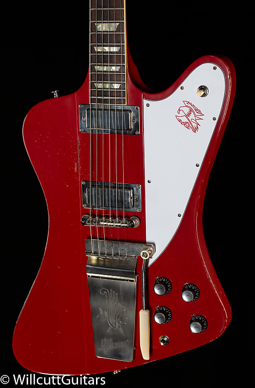 Gibson Custom Shop 1963 Firebird V w/ Maestro Vibrola Murphy Lab Light Aged Cardinal Red (143) image 1