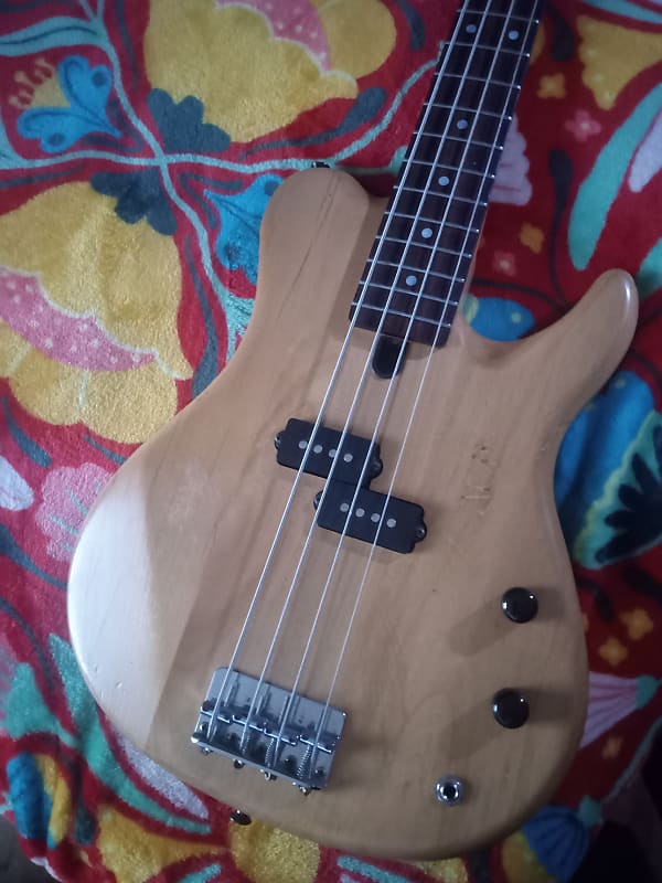 Yamaha Bass Guitar Natural Tele Style 4 String 1990s Natural Reverb