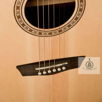 Washburn WG7SCE Harvest Series Grand Auditorium Acoustic-Electric  w/ Sitka Spruce Top Mahogany Sides image 4