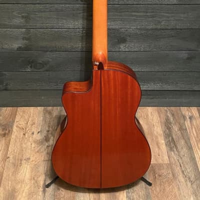 Cordoba 12 Natural Cedar Top Classical Nylon Acoustic-Electric Guitar image 6