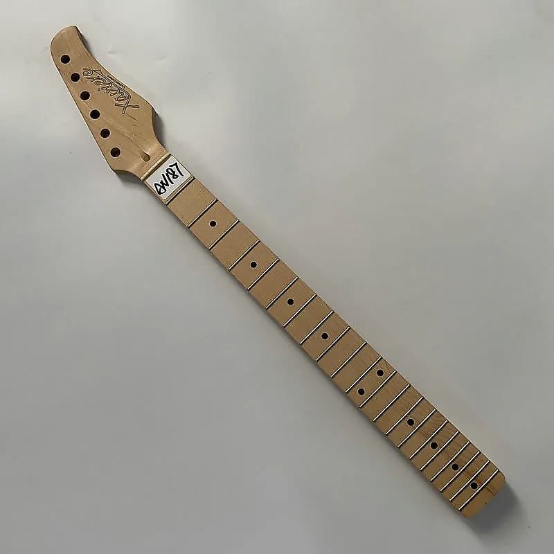 Xavier Maple Wood Guiatr neck and Maple Fingerboard | Reverb