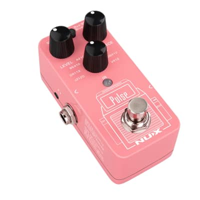NuX NSS-4 Pulse Mini IR Loader Pedal   Pink. New! image 2