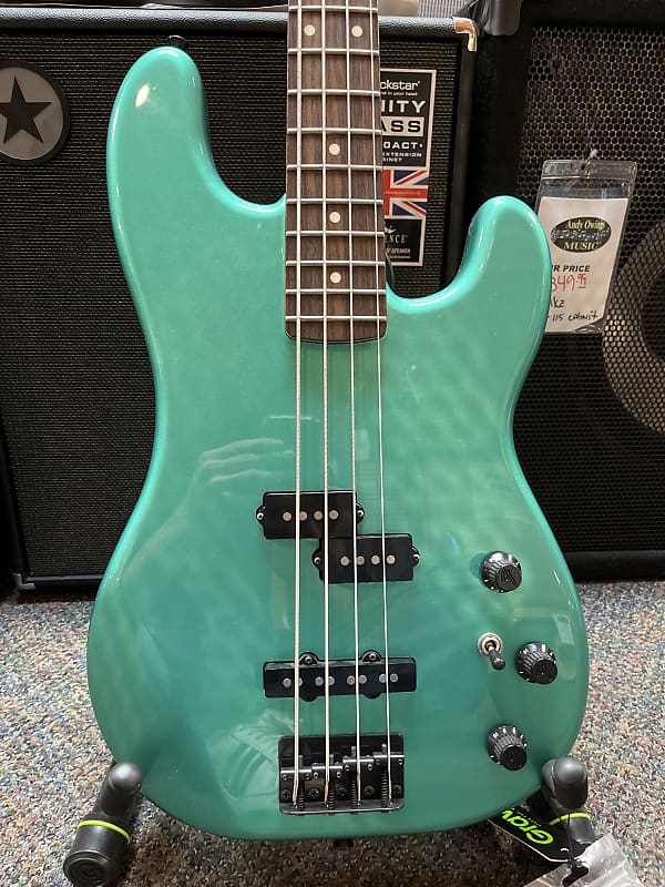 Fender Boxer Precision Bass Sherwood Green Metallic image 1