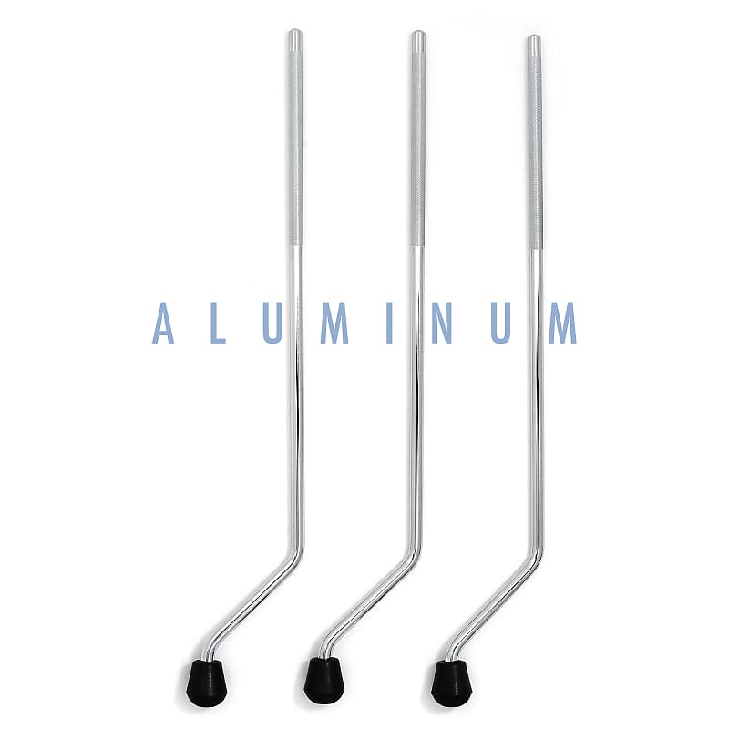 Rogers Aluminum Floor Tom Legs Set Of 3 Reverb