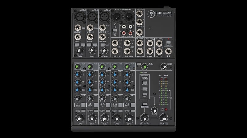Mackie 8-channel Ultra Compact Mixer image 1