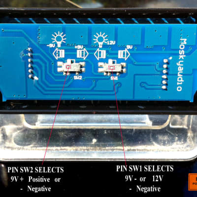 MOSKY Micro Power PW-8 NANO Power Supply Simultaneous Ceter Minus and Center Positive image 2