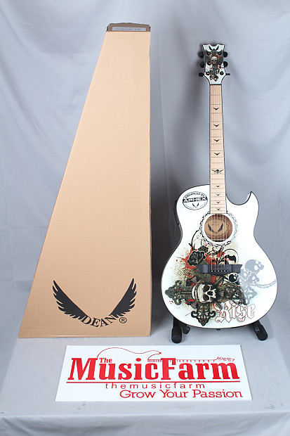 Dean Exhibition Acoustic Electric Guitar Aphex RESURRECTION | Reverb