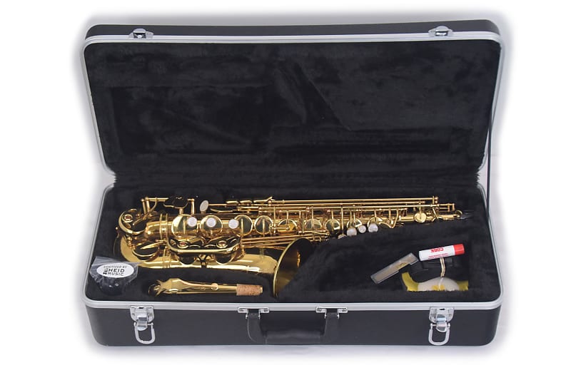 Accent AS710L Alto Saxophone Lacquer w/OHSC Reverb