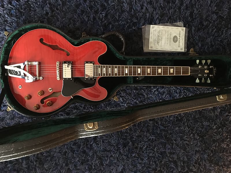 Tokai ES 178 Bigsby Made in Japan 2018 Red (semi hollow Gibson ES 335 style) image 1