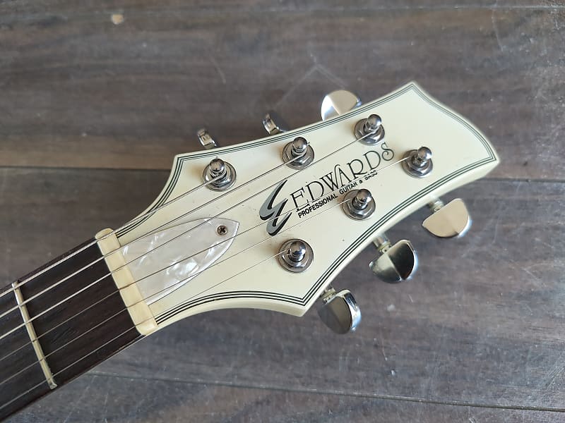 ギター Edwards SG  White 2004 Edwards by ESP E-SG-85LT2 Vintage White Made in Japan
