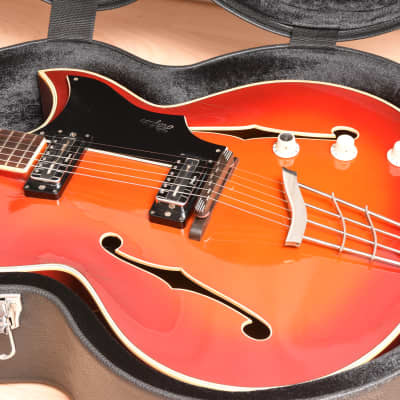 Höfner 477 E2 – 1970 German Vintage Archtop Hollowbody Jazz Guitar / Gitarre image 2