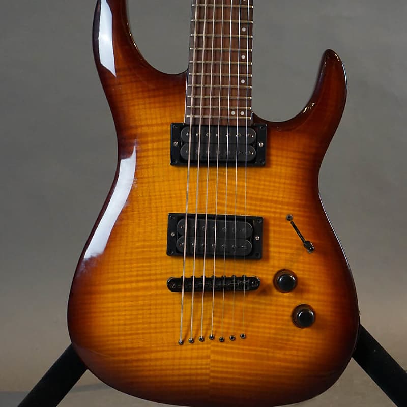 Legator N7-200 Series Ninja 7 String Neck Through Sunburst