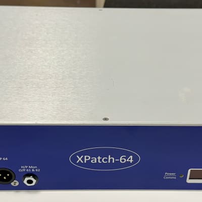 XPatch64 - LAST PRICE - 2 preamp cards -1 HI-Z -Original Packaging (64x64 Digitally Controlled Analog Patchbay) image 2