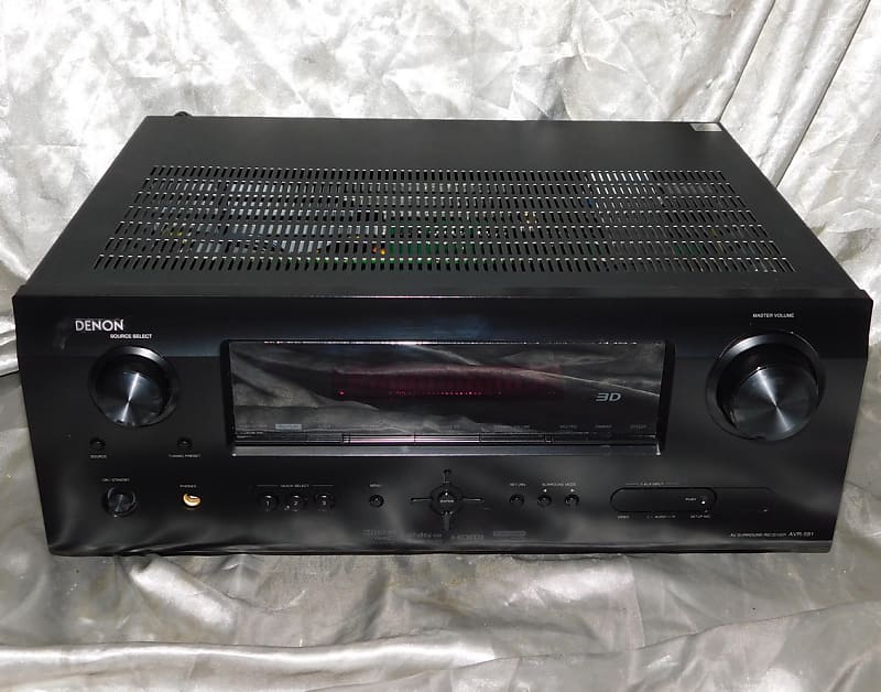 Denon AVR591 home theater receiver with remote Reverb
