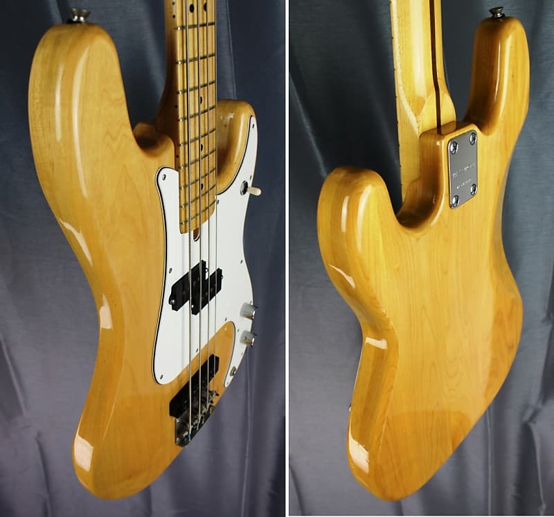 ベース Greco PB750DX 1974 Greco PB-750DX Precision Bass Deluxe (Natural) – Cool
