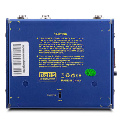 JOYO R Series R-08 CAB BOX Guitar Multi Effects Pedal IR Box Simulation IR Loader image 4