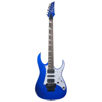 Ibanez RG450DX-SLB RG Standard 400 Deluxe Series HSH Electric Guitar with Tremolo 2010s Starlight Bl for sale