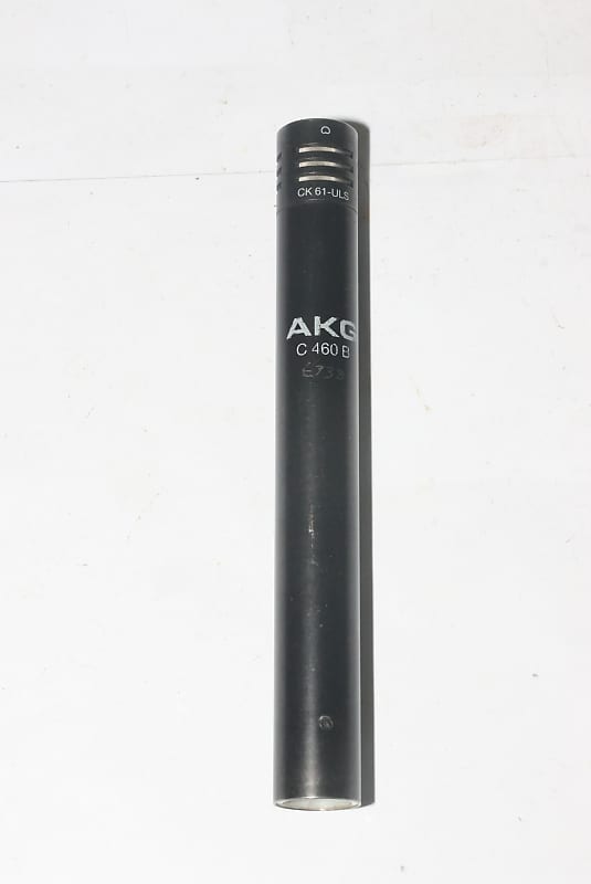 Vintage AKG C460B Condenser Microphone 2 w/ CK61-ULS cardioid capsule