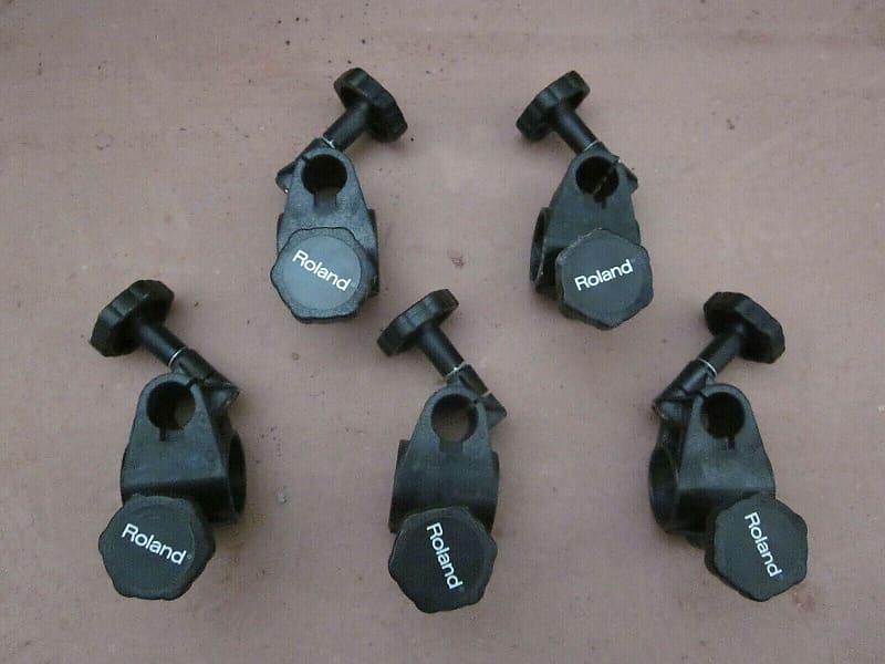 5 Roland MDS tom clamps cymbal rack mounts Reverb