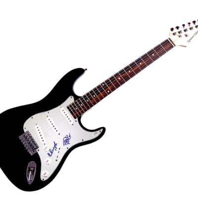 Cheech & Chong Signed X2 Guitar Cheech Marin Tommmy Chong ACOA JSA for sale
