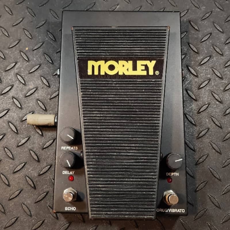 Morley ECV Echo Chorus Volume Super Rare Black 1990's Morley ECV Echo Chorus Volume Super Rare Black 1990's