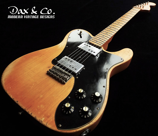 Fender Telecaster Deluxe '72 Re-issue Dax&Co. Relic! Vintage Natural Butterscotch W/ Hard Case! image 1