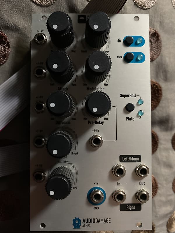 Audio Damage EOS Stereo Reverb Mint Condition Sat Unused Reverb