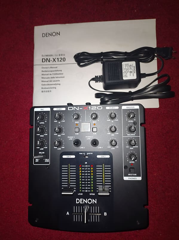 Denon DN-X120 Mixer 2 Chanel DJ Mixer | Reverb