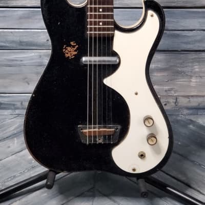 Used Silvertone 1448 Electric Guitar With Amp Case for sale