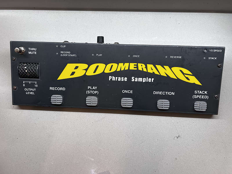 Boomerang V1 Phrase Sampler | Reverb