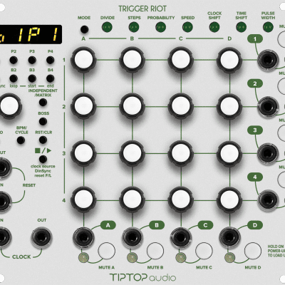 Tiptop Audio Trigger Riot Sequencer 2010s White image 1