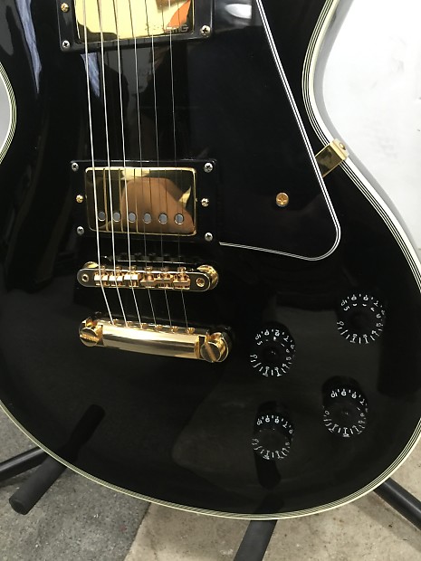 Edwards By Navigator Les Paul Custom Eraly 90s Black