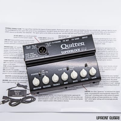 Quilter Labs SuperBlock US 25W Fullerton Style Guitar Pedal Amp image 3