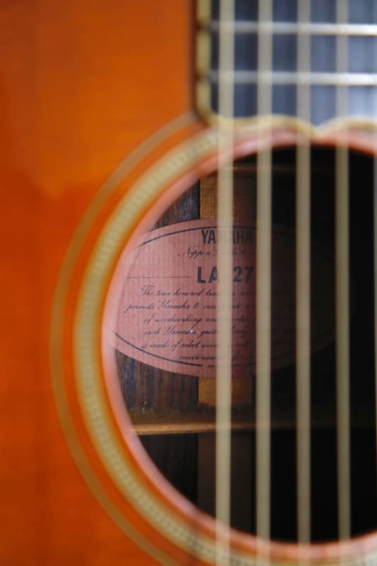 Yamaha LA-27 Acoustic Guitar Made in Japan 1983 Pre-Owned