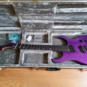 Omsby HypeGTR 2016 Violet Crumble - 2nd run RARE purple 6 string, fanned frets image 11