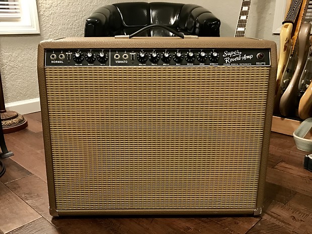 1967 Fender Super Reverb 1x15 Brown Tan