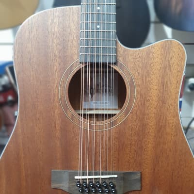 Martinez Natural Series Solid Mahogany Top 12 String Acoustic Electric Guitar - R.R.P $599 image 3