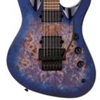 Jackson Pro Series Chris Broderick Soloist 6P Guitar Transparent Blue image 2
