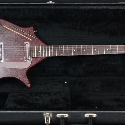 Jerry Jones Master Sitar from 1990 in red gator with hardcase image 13