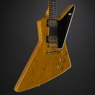 Gibson 1958 Korina Explorer Reissue Natural Black Pickguard #811297 - Custom Electric Guitar image 6