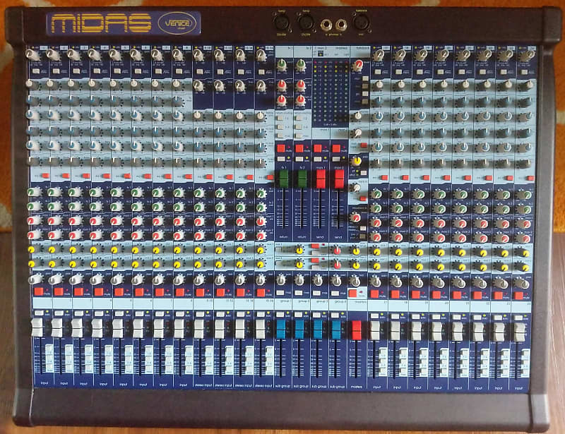 Midas Venice 240 True Analog Console w/ Heavy Duty Freight Case