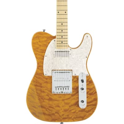 Michael Kelly 1955 Electric Guitar (Amber Trans) image 1