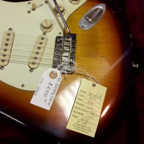 K-Line Springfield Stratocaster 2016 3-Tone Burst image 11