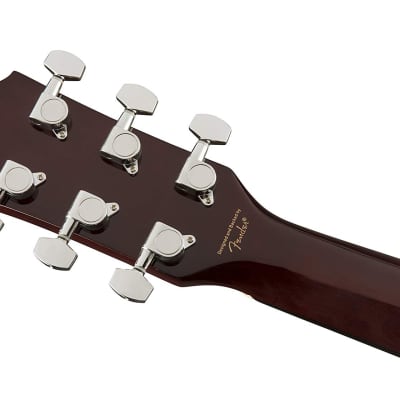 Fender Squier Dreadnought Acoustic Guitar - Natural w/ Hard Case image 7