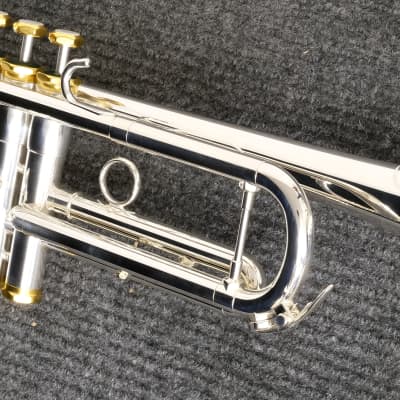 Schilke Model i33 Silver Plated Bb Trumpet w Gold Trim Kit image 1