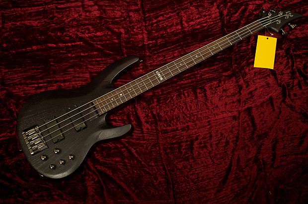 ESP LTD B-Series B-334 Stain Black 4 String Electric Bass