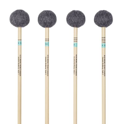 Kolberg R700 marimba mallets Jasmin Solo 1 green set of 4 rattan image 1