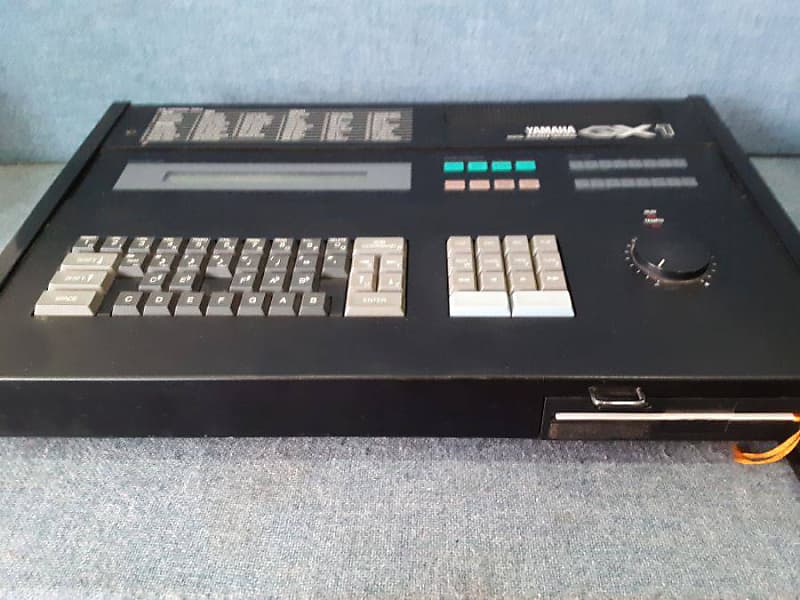 Yamaha QX1 Synthesizer w/ Original Floppy Insert 1984 Black image 1
