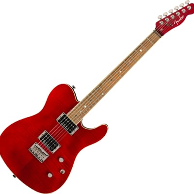 Fender Special Edition Custom Telecaster FMT HH Electric Guitar, Crimson Red image 2