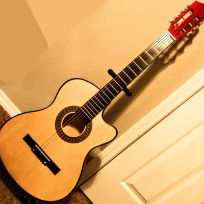 NEW in BOX! Unmarked Classical Guitar with Soft Case, Strap, & More! Beginners & Advanced! image 6